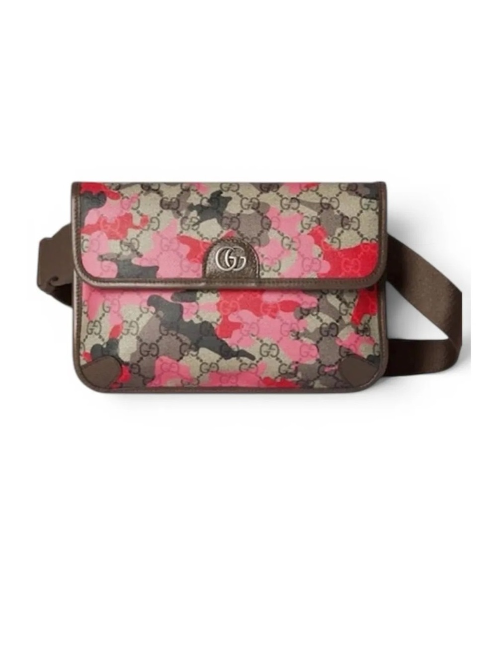 Gucci OPHIDIA camouflage GG Supreme canvas belt bag 90 cm made
Italy